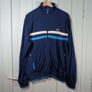Retro fox blue track jacket